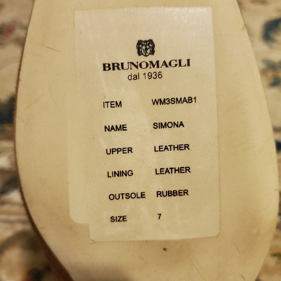 BRUNO MAGLI Simona Loafer In Cognac Suede - Picture 8 of 9